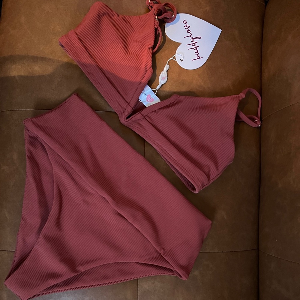 COPY - NWT Buddy Love Alea Wired Top High Waisted Bikini